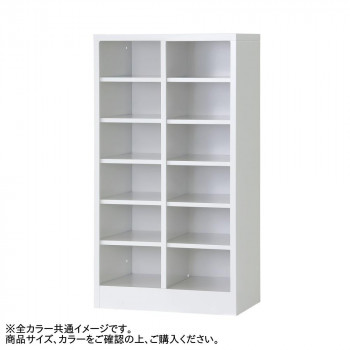 ＼エントリーでポイント5倍！マラソン期間限定！／ 豊國工業 シューズロッカーH960(2列6段) USL-26-LP ライトピンク【送料無料】