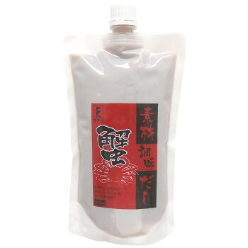 フタバ 素材調味だし 蟹 400ml×12袋 8073【送料無料】