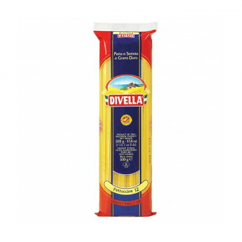 ＼エントリーでポイント5倍！マラソン期間限定！／ DIVELLA ディヴェッラ パスタ ♯12 フェットチーネ 500g×24個 606-118【送料無料】