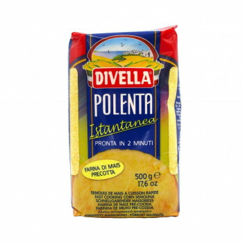 【エントリーでポイント5倍!マラソン期間限定!】DIVELLA ディヴェッラ ポレンタ・インスタント 500g×16個 606-704【送料無料】