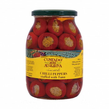 CONTADO DEGLI ACQUAVIVA コンタード・デッリ・アックアヴィーヴァ チリペッパー ツナ詰め 1000g×6個 638-001【送料無料】