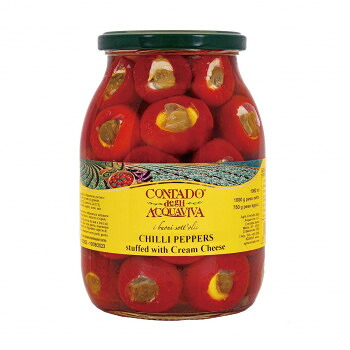 CONTADO DEGLI ACQUAVIVA コンタード・デッリ・アックアヴィーヴァ チリペッパー チーズクリーム詰め 1000g×6個 638-003【送料無料】 18,519円