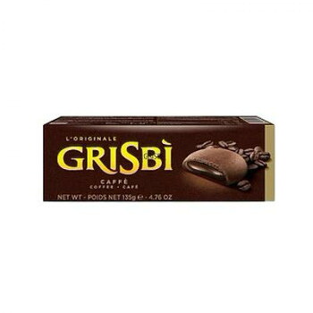 ＼エントリーでポイント5倍！マラソン期間限定！／ グリズビー コーヒークリームビスケット 135g 12個セット【送料無料】