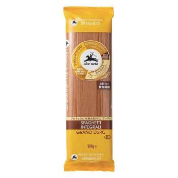 ＼エントリーでポイント5倍！マラソン期間限定！／ アルチェネロ　有機全粒粉スパゲッティ　500g　12個セット　C5-12A【送料無料】