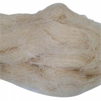 園芸用品 シサル麻 1.2kg 白【送料無料】