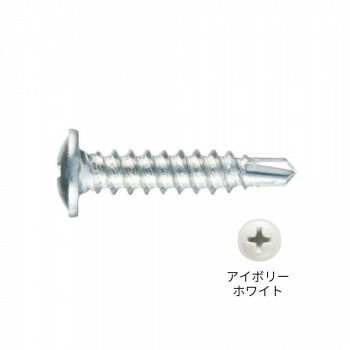 造作ねじ 板金用 カクテルビス アイボリーホワイト 4×20 500本入 712CIWU【送料無料】