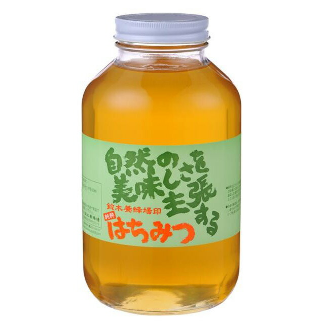 【エントリーでポイント5倍!マラソン期間限定!】鈴木養蜂場 はちみつ(お徳用) アカシア(AK) 2.4kg【送料無料】