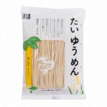 【エントリーでポイント5倍！マラソン期間限定！】鳥志商店　たいゆうめん　塩×ゆず 107g TSY 10袋セット【送料無料】