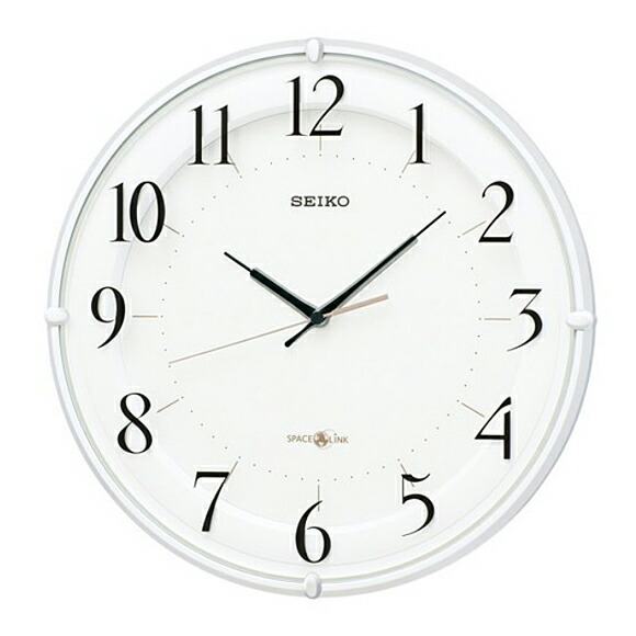 【 貨物輸送無料 】 SEIKO(セイコー) 柱時計 人工衛星電磁波時辰儀 アナログ 間隔文字繋がり GP216W