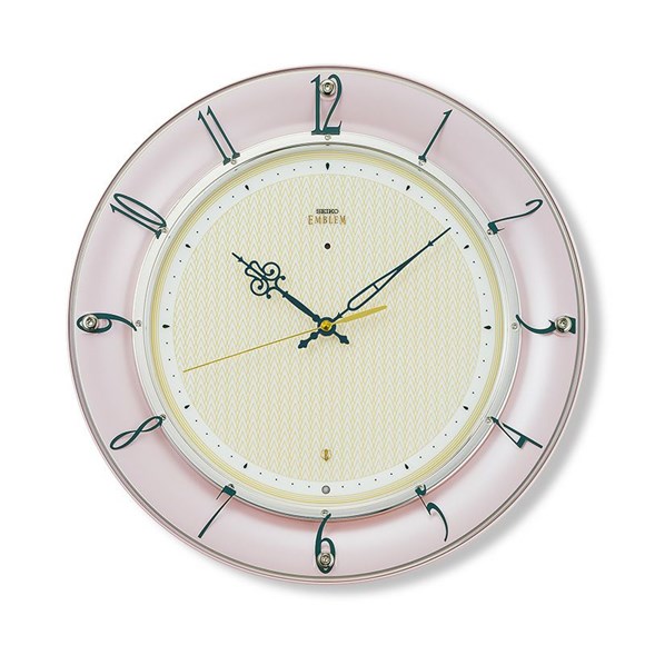 セイコー(SEIKO) エムブレム（EMBLEM） 掛け時計 HS561P｜インテリア雑貨a-mon（エエモン） 15,620円