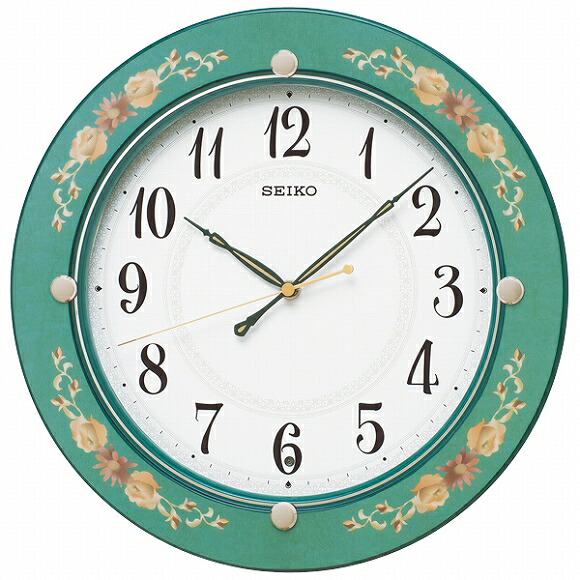 7周年記念イベントが セイコー Seiko 掛け時計 壁掛け 電波時計 Kx2m アナログ スイープ 音がしない 静音タイプ おしゃれ Fucoa Cl
