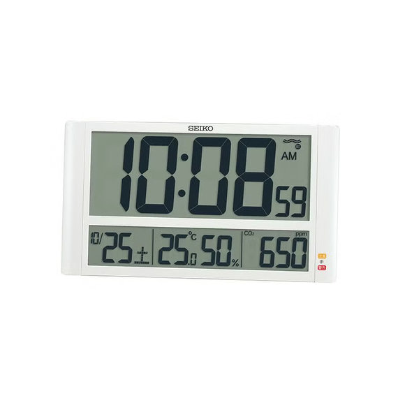 セイコー(SEIKO) 掛け時計 デジタル 40cm 大型 掛置兼用 CO2濃度表示 SQ449W 18,234円