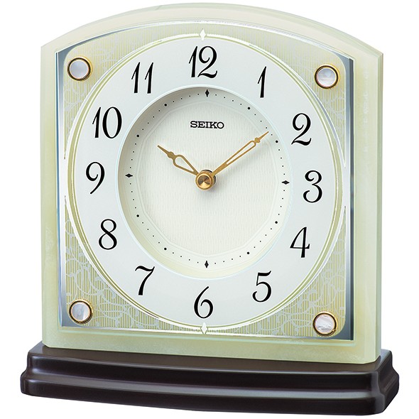 楽天市場】電波 置き 時計 オニキス BY223M セイコークロック