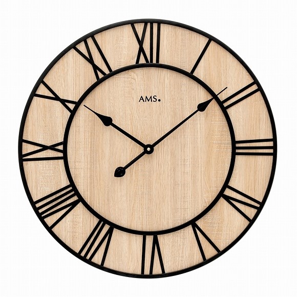 AMS 掛け時計 掛時計 大型 60cm アナログ ドイツ製 AMS9649 (YM-AMS9649) 国内在庫