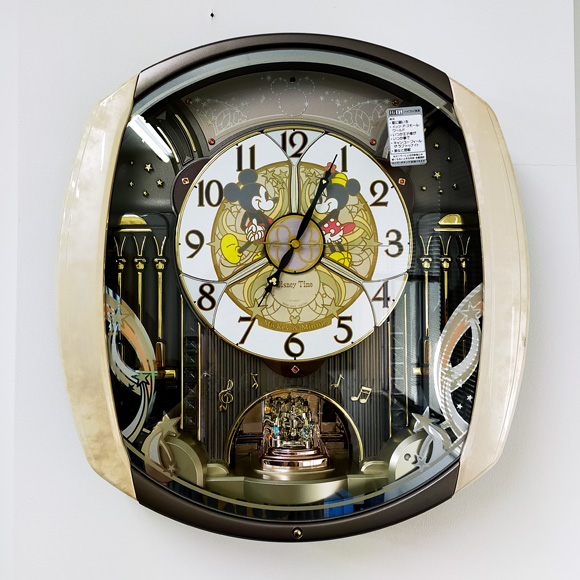 21年新作入荷 セイコー Seiko 掛け時計 からくり時計 Fw563a ディズニー ミッキー ミニー フレンズ 電波時計 メロディ Fucoa Cl