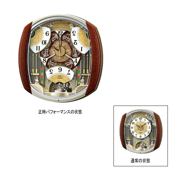 楽天市場】SEIKO セイコー 掛け時計 からくり時計 電波 時計