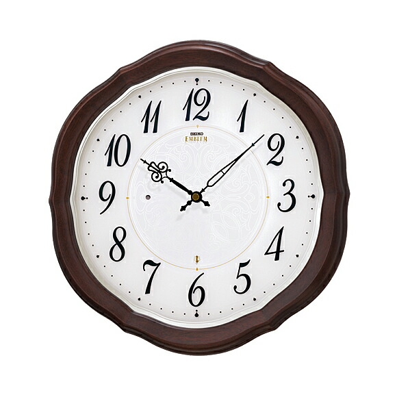 【送料無料】 SEIKO(セイコー) EMBLEM 掛け時計 電波時計 HS544B