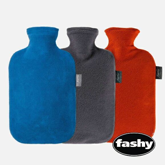 fashy 湯たんぽ 2.0L フリースカバー付
