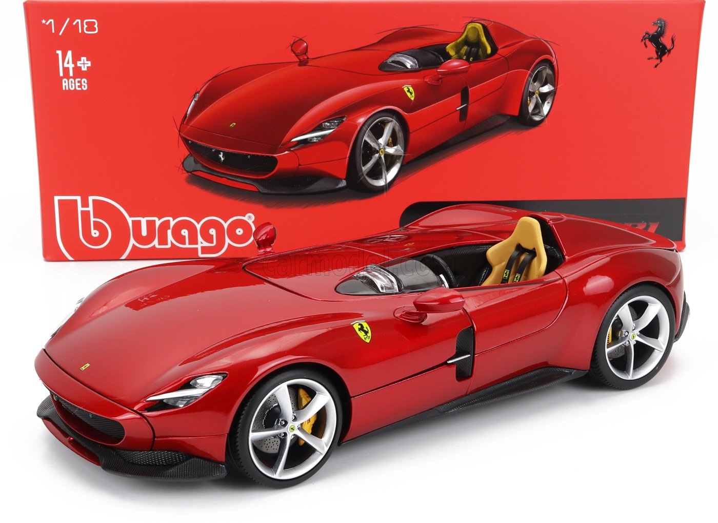 楽天市場】ミニカー 1/18 完成品 フェラーリ Ferrari F399 1999