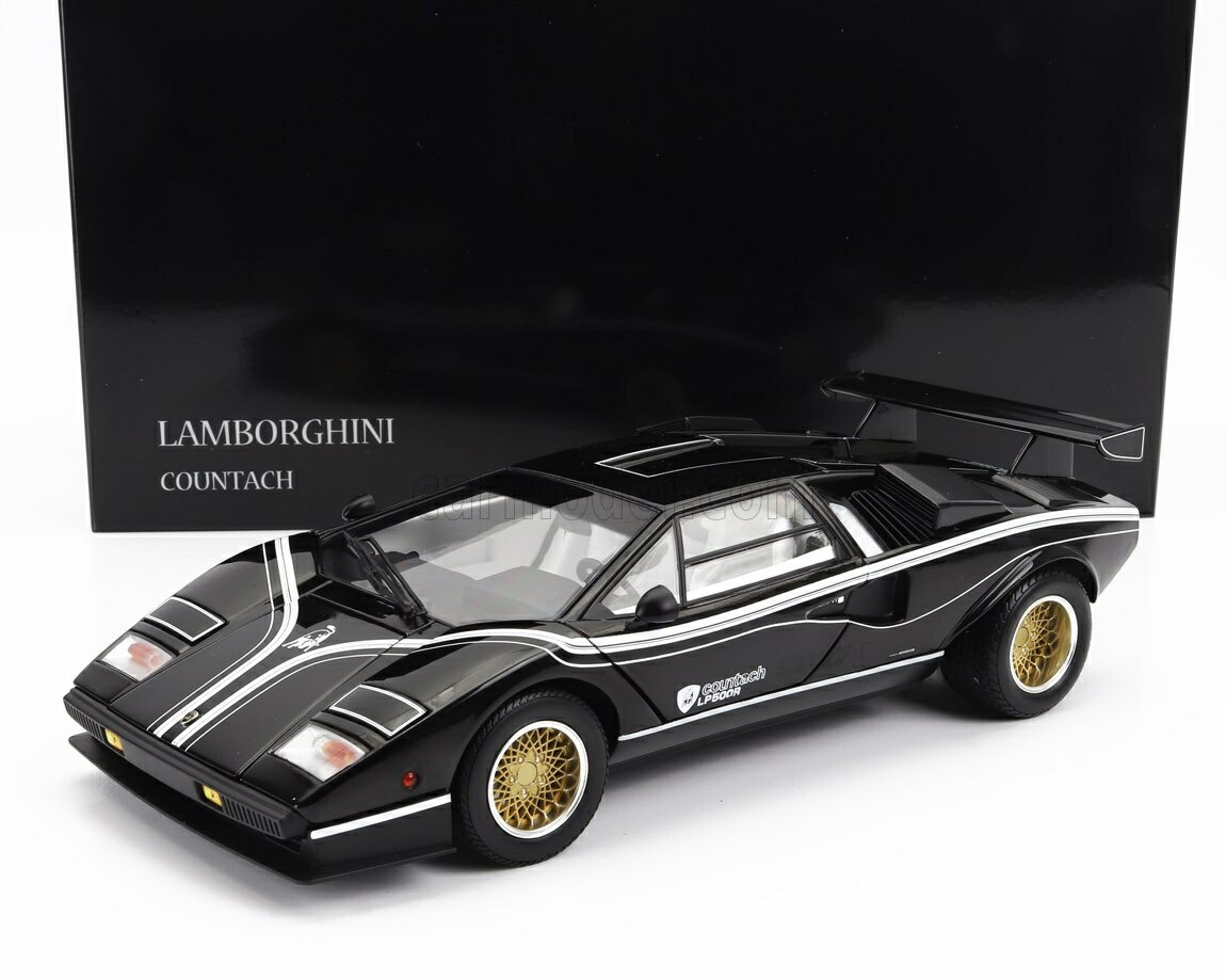 ランボルギーニ　カウンタック　LP5000S　1/24スケール　ブラック 1/24 ランボルギーニ カウンタック 黒 ブラック Black Welly