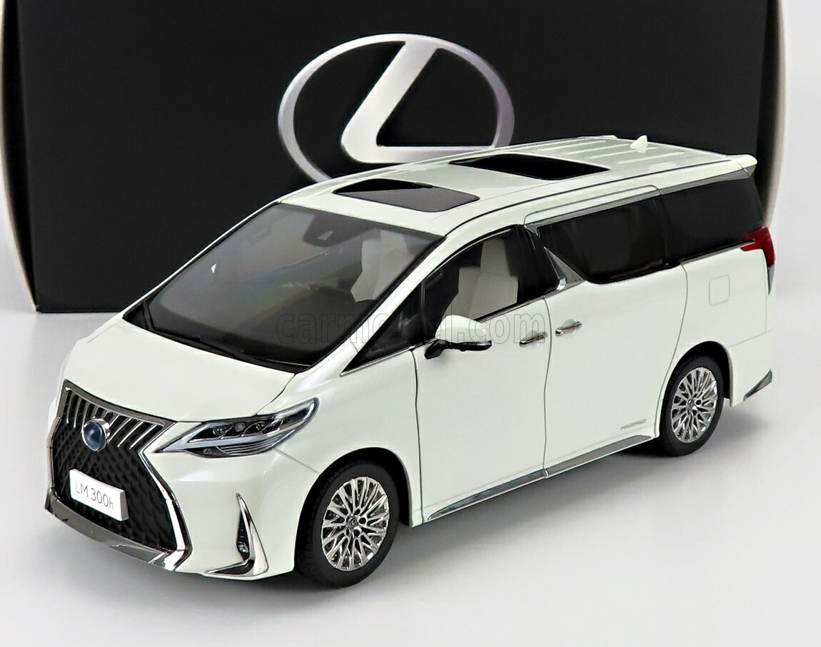 1748　レクサス　LEXUS LM300h ダイキャスト　ミニカー　1/18 トヨタ - 【新品未使用】LEXUSレクサスLM300h ブラック1：18