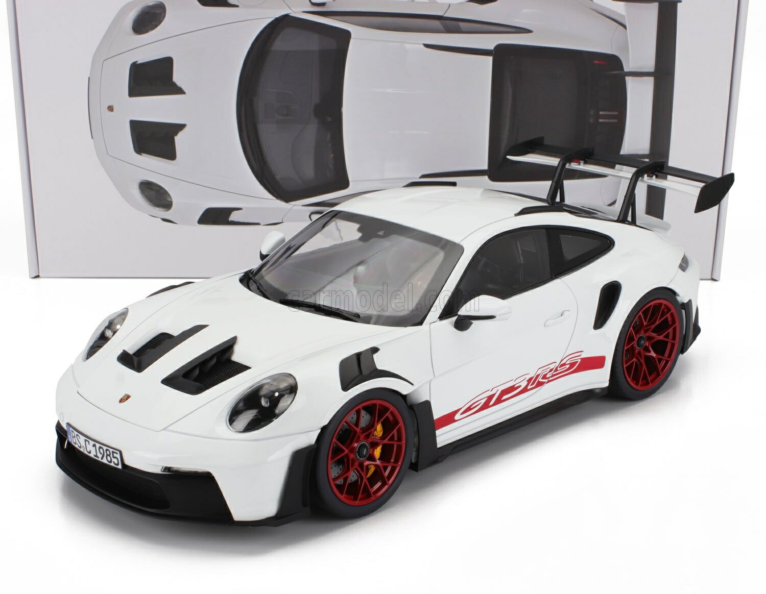 Porsche 911 GT3 RS ミニカー 1/12 MINI-Z Racer MR-04 RWD Porsche 911 GT3 RS Silver Metallic