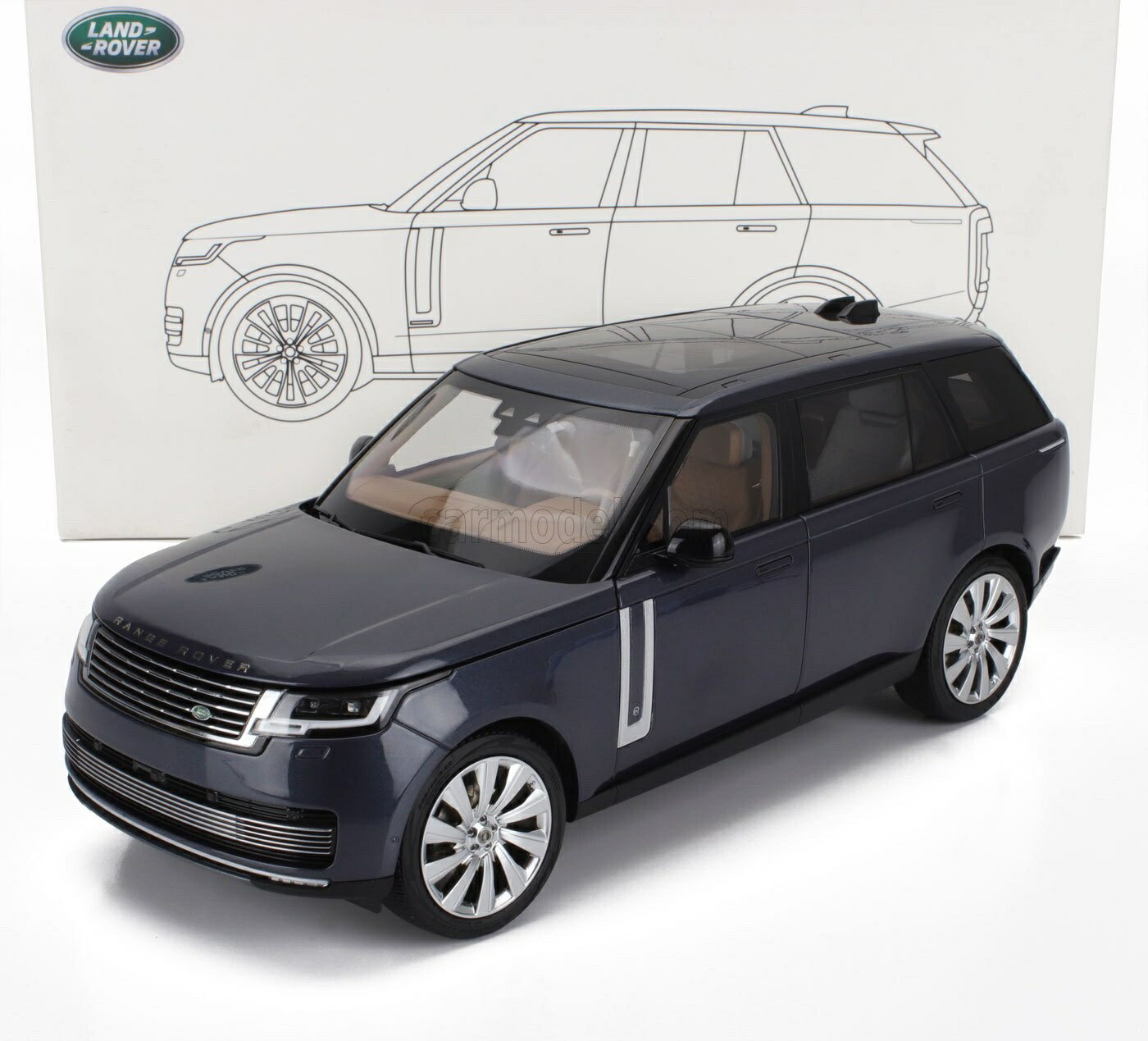 ランドローバー レンジローバー 全開閉 1/18 ミニカー ブラック 50周年 ランドローバー レンジローバー 全開閉 1/18 ミニカー ブラック