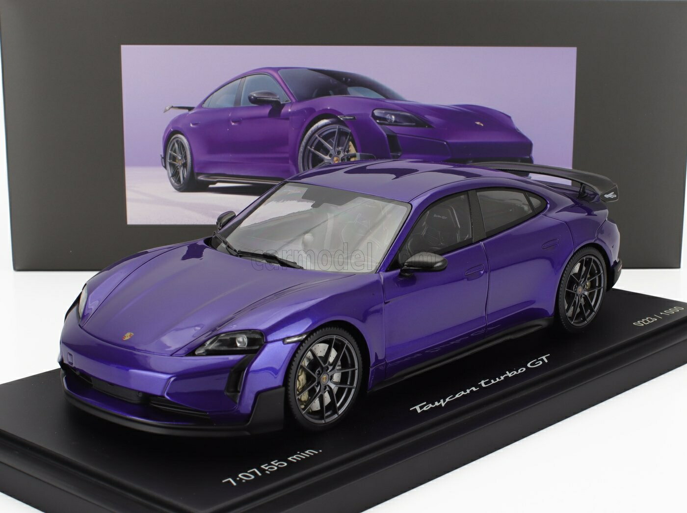 楽天市場】ミニカー 1/18 ポルシェ タイカン GT-SPIRIT 1/18