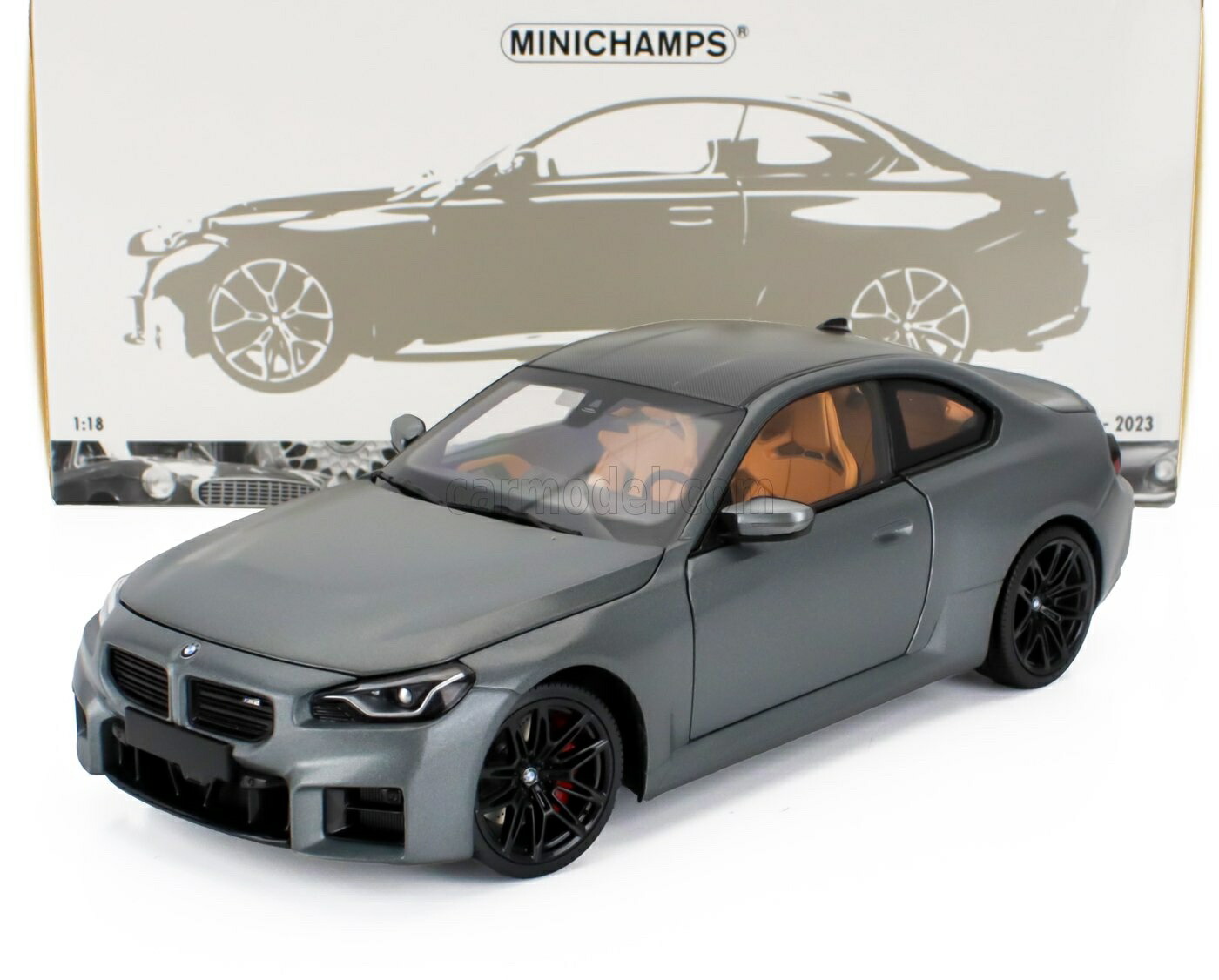 ミニチャンプス 1/18 BMW M2 CS クーペ G42 2020 ホワイト 1/18 BMW M2 CS Coupe G42 (White) 2020 Diecast Model Car by