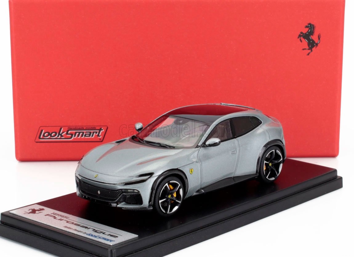ミニカー 1/43 フェラーリ プロサングエ LOOKSMART 1/43 FERRARI PUROSANGUE SUV 2022 SILVER MET LS540SE