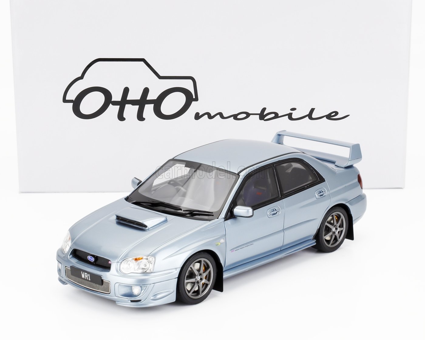 Otto mobile 1/18スバル インプレッサ WRX STI（ホワイト） OttO Mobile / Kyosho 1:18 Subaru Impreza WRX STi S206 in
