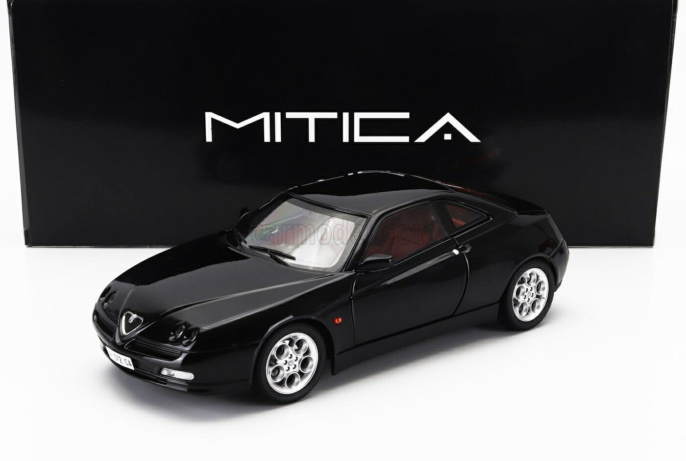 ミニカー 1/18 アルファロメオ GTV MITICA-DIECAST 1/18 ALFA ROMEO GTV 3.0 V6 24V 1998 NERO 601 - BLACK 200072-D