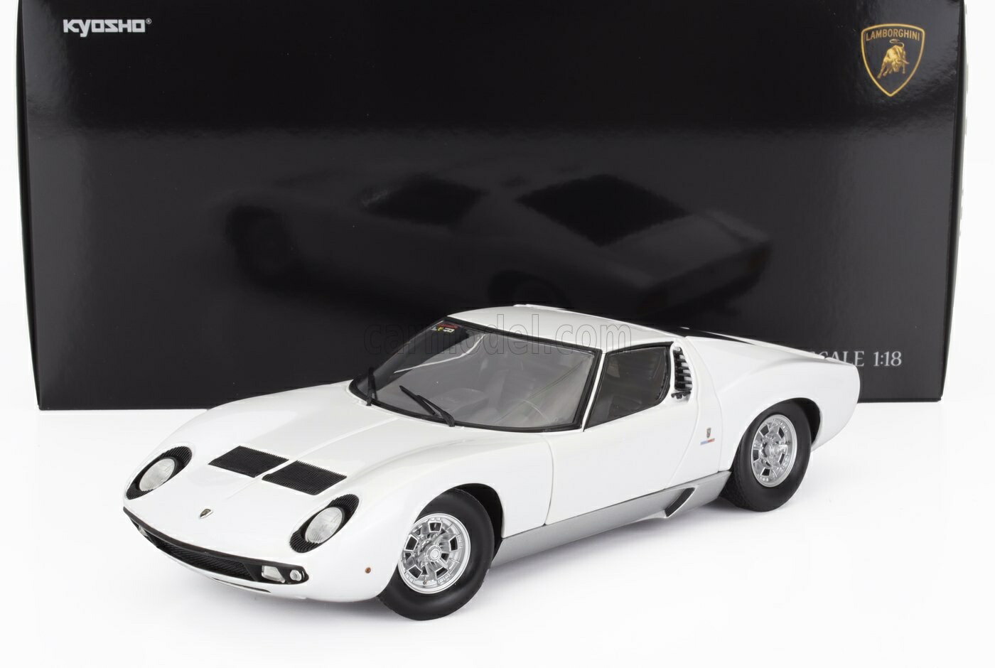 楽天市場】ミニカー 1/18 京商 ランボルギーニ ミウラ P400 SV