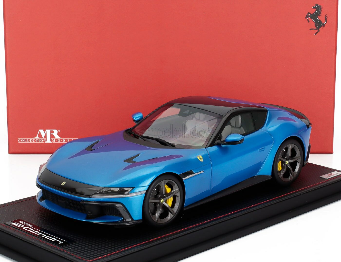 ミニカー 1/18 フェラーリ 12CILINDRI MR-MODELS 1/18 FERRARI 12CILINDRI COUPE V12 830cv 2024 BLU CORSA - BLUE MET FE043G