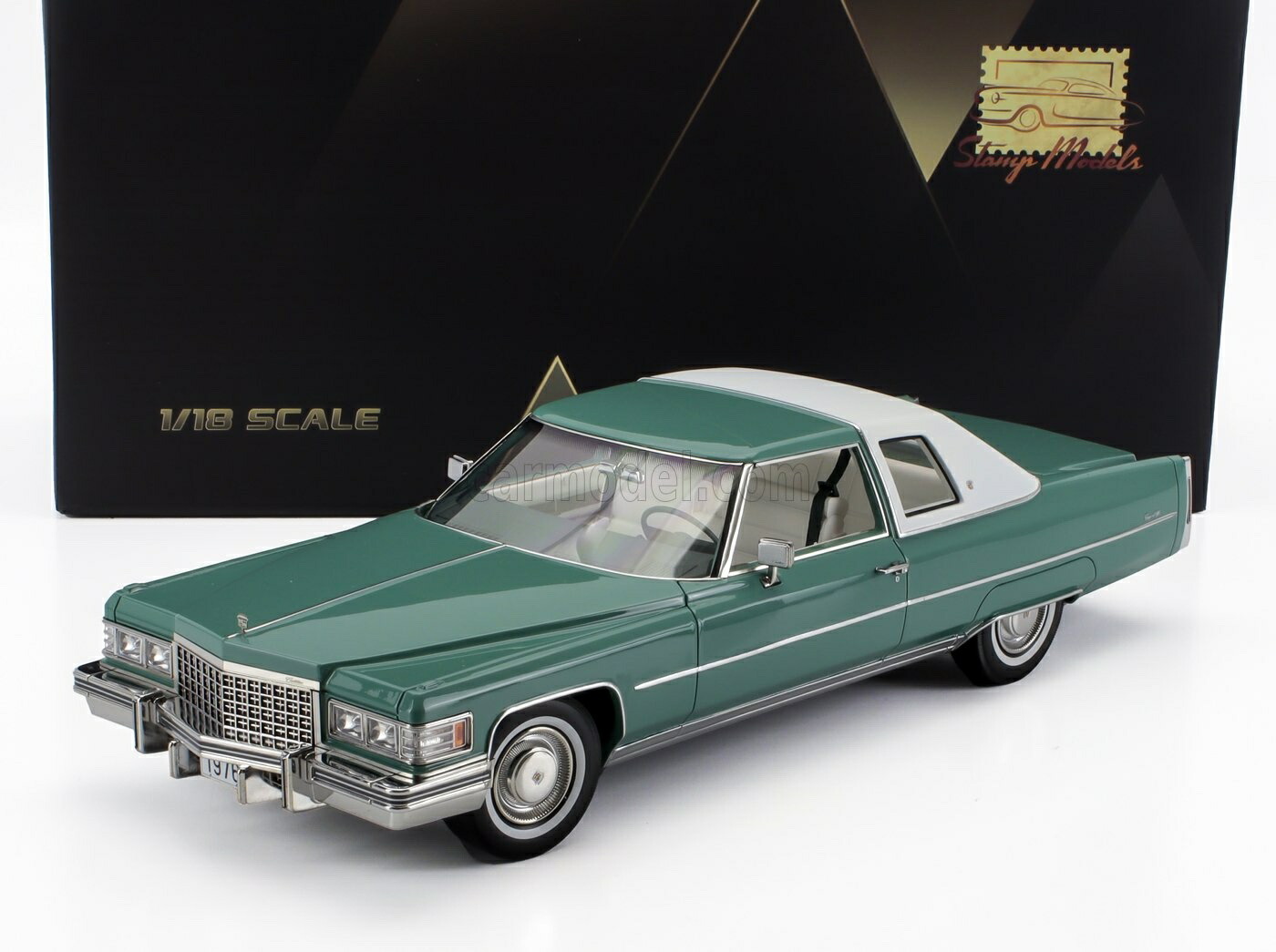 楽天市場】ミニカー アメ車 1/18 キャデラック セダン STAMP