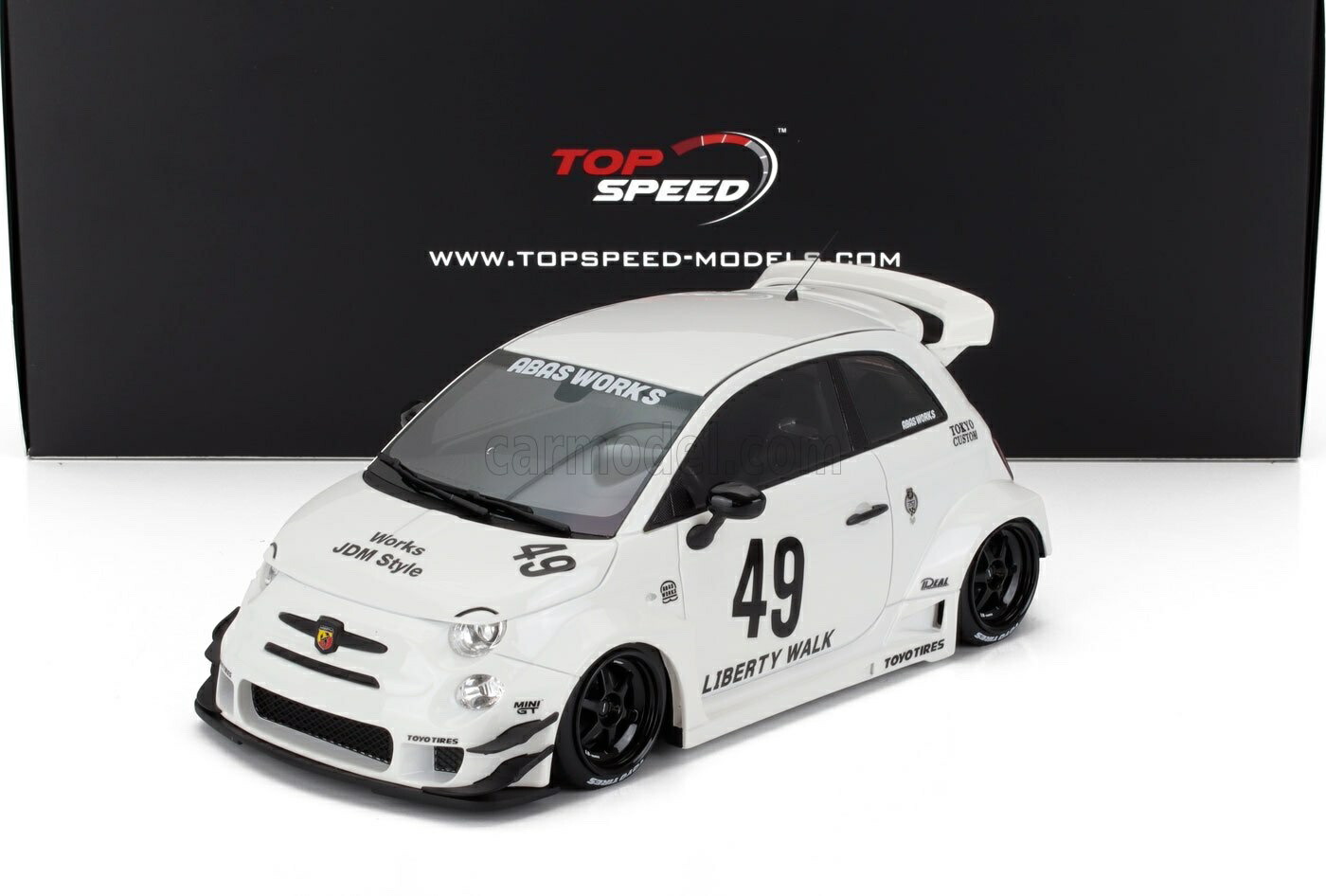楽天市場】【国内在庫品】IXO 1/18 フィアット アバルト 500e