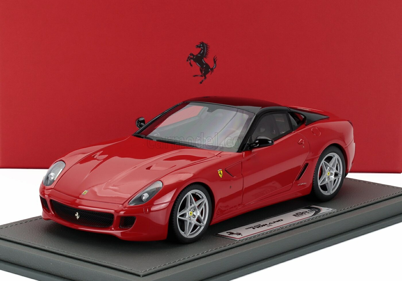 ミニカー 1/18 フェラーリ 599 GTB BBR-MODELS 1/18 FERRARI 599 GTB FIORANO 2007 F1 GEAR BOX CAMBIO F1 ROSSO CORSA - RED BBR1871A-VET