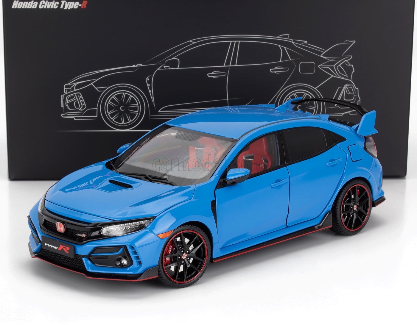 楽天市場】LCD-MODEL 1/18 ホンダ シビック タイプR FK8 2020
