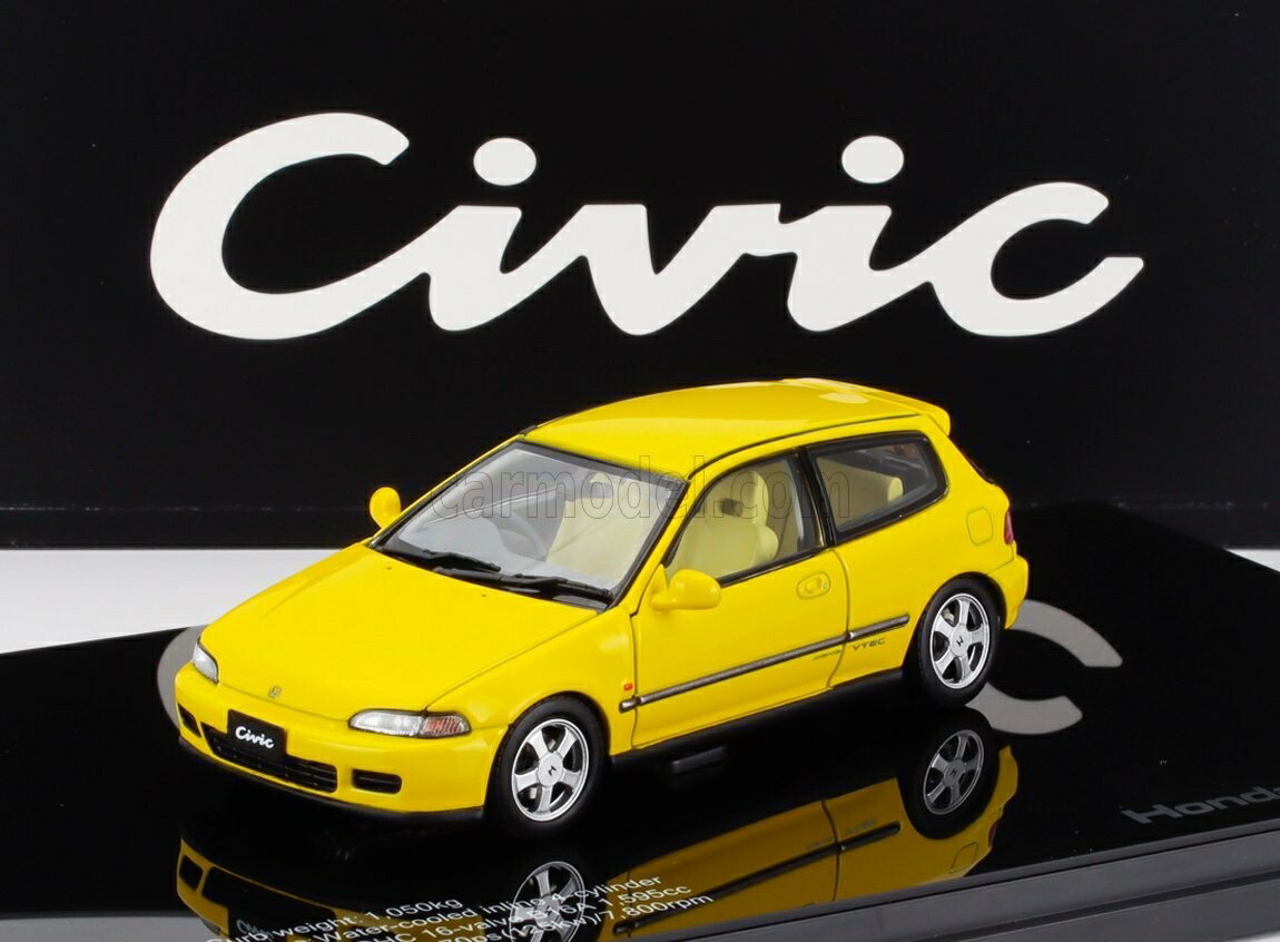 楽天市場】ミニチャンプス 1/43 ホンダ シビック EF 1990