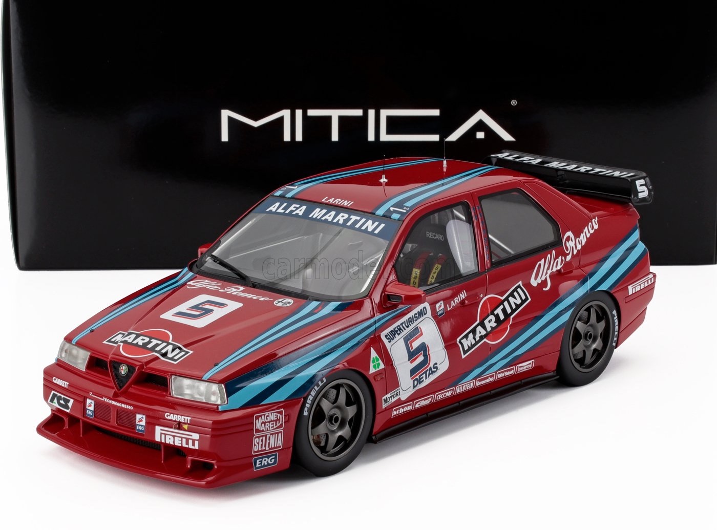 楽天市場】ミニカー 1/18 アルファロメオ 155 GTA MITICA 1/18