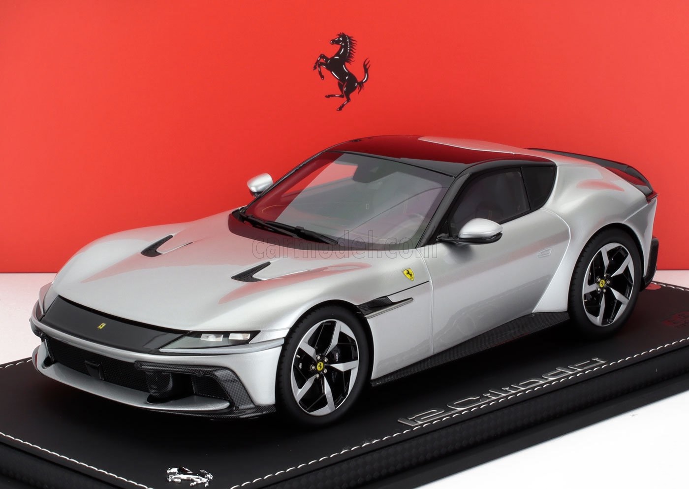 ミニカー 1/18 フェラーリ 12 チリンドリ BBR-MODELS 1/18 FERRARI 12CILINDRI COUPE V12 830cv 2024 ARGENTO NURBURGRING - SILVER P18248C-VET