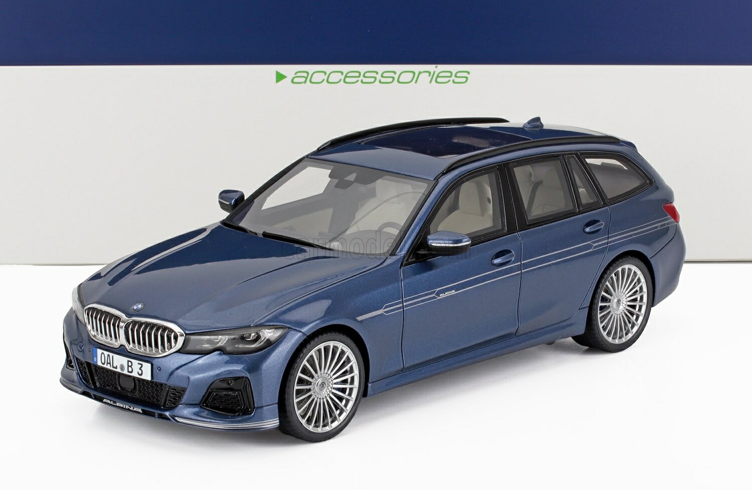 【激レア】BMW ALPINA B3 ミニカー 1/18 ブルー 激レア】BMW ALPINA B3 ミニカー 1/18 ブルー 激レア】BMW