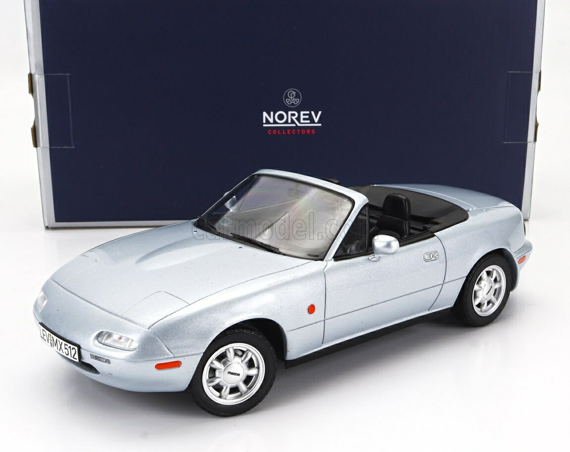 1/18 マツダ MX-5 1989 レッド MAZDA SPIDER ノレブ製 1/18 Mazda MX-5 Miata Spider 1989 (Red) Diecast Model Car by