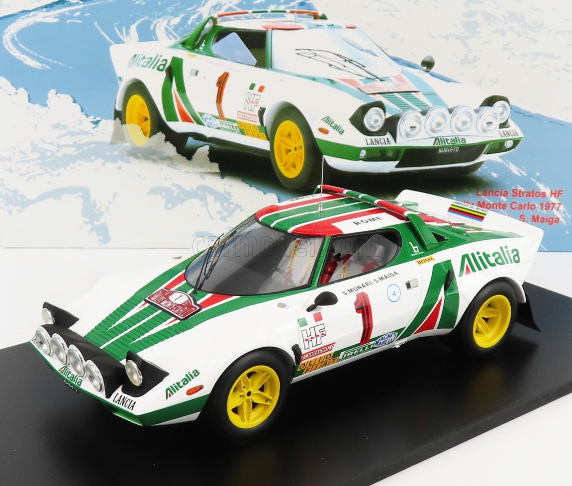 楽天市場】1/18 LANCIA STRATOS ランチア ストラトス HF RALLY ＃2 M