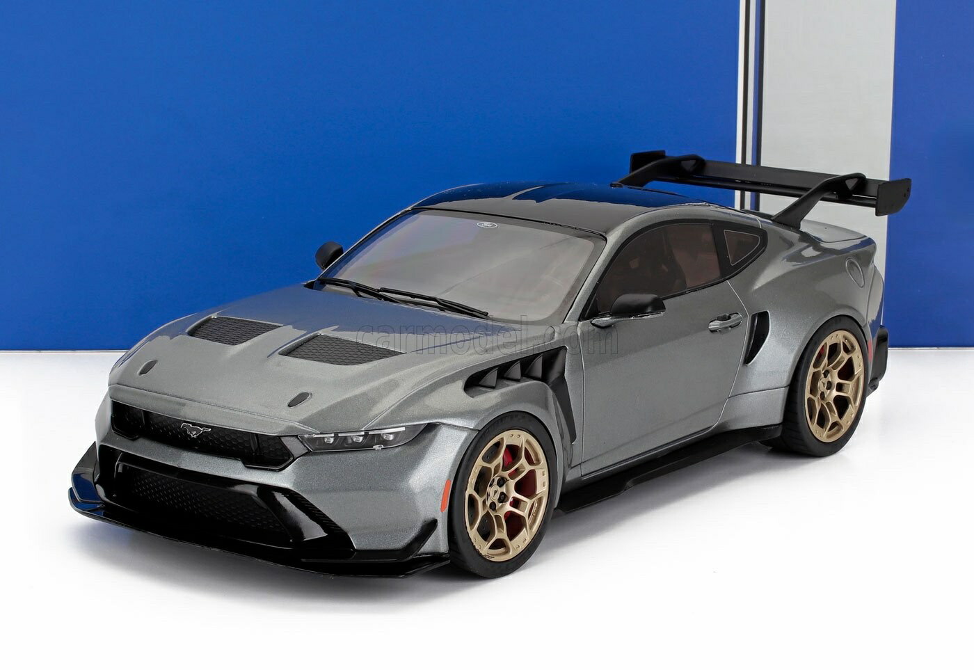 ミニカー アメ車 1/18 マスタング MCG 1/18 FORD USA MUSTANG GTD 5.2L V8 COUPE 2025 GREY MCG18576|ミニカーショップ ええもん堂