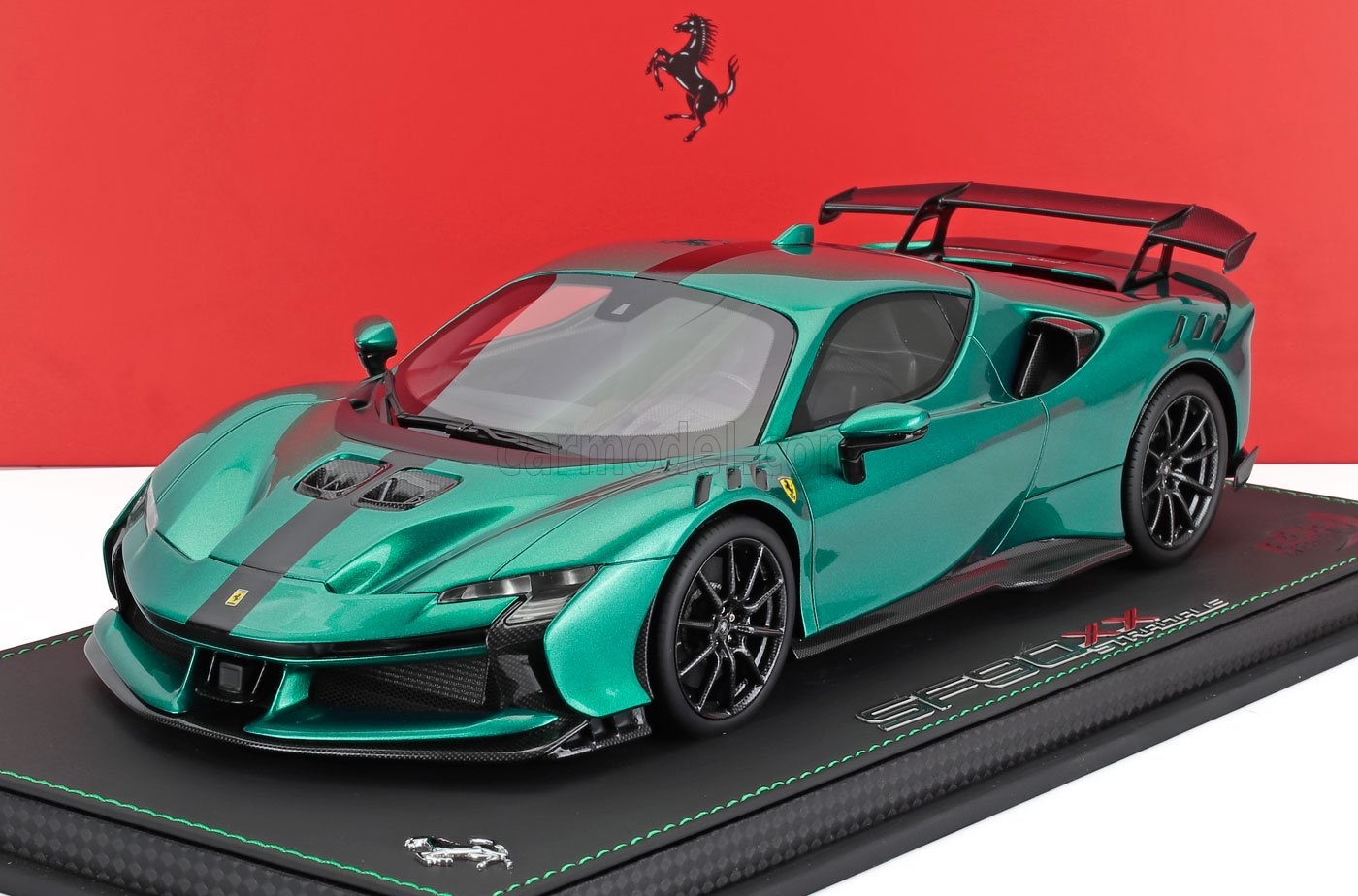 ミニカー 1/18 フェラーリ 空想科学小説90 XX BBR-MODELS 1/18 FERRARI 空想科学小説90 XX STRADALE 2024 GREEN JEWEL - BLACK P18237O-VET