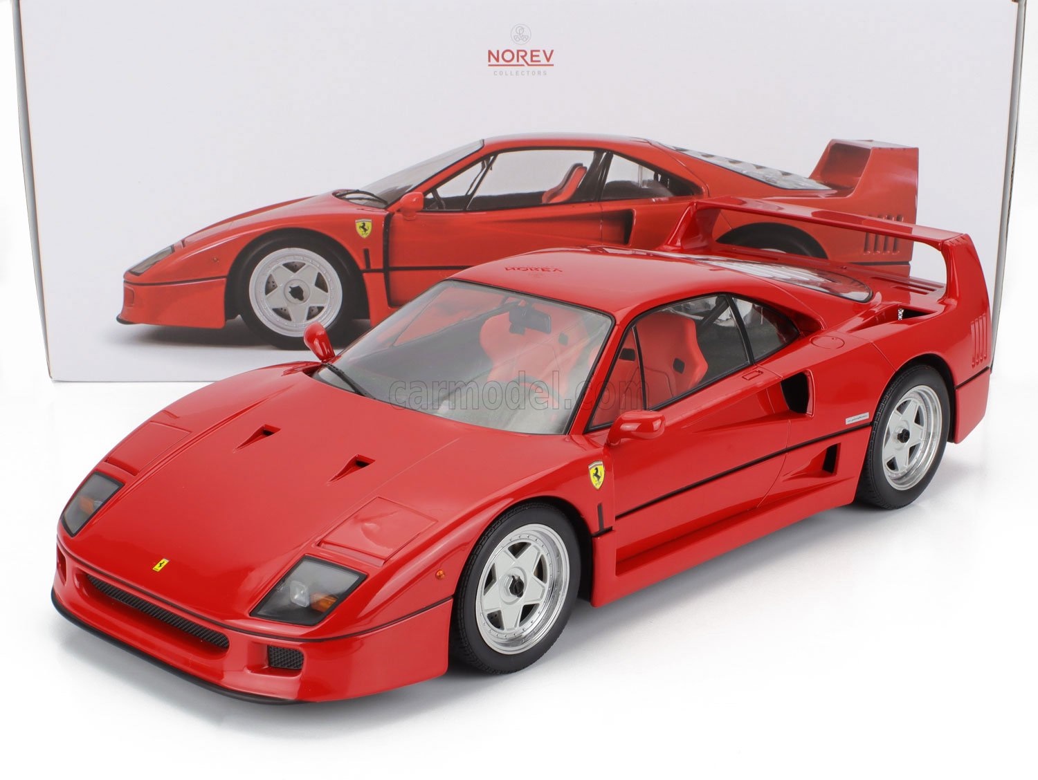 ミニカー 1/12 フェラーリ F40 ノレブ NOREV 1/12 FERRARI F40 1987 RED 127902|ミニカーショップ ええもん堂