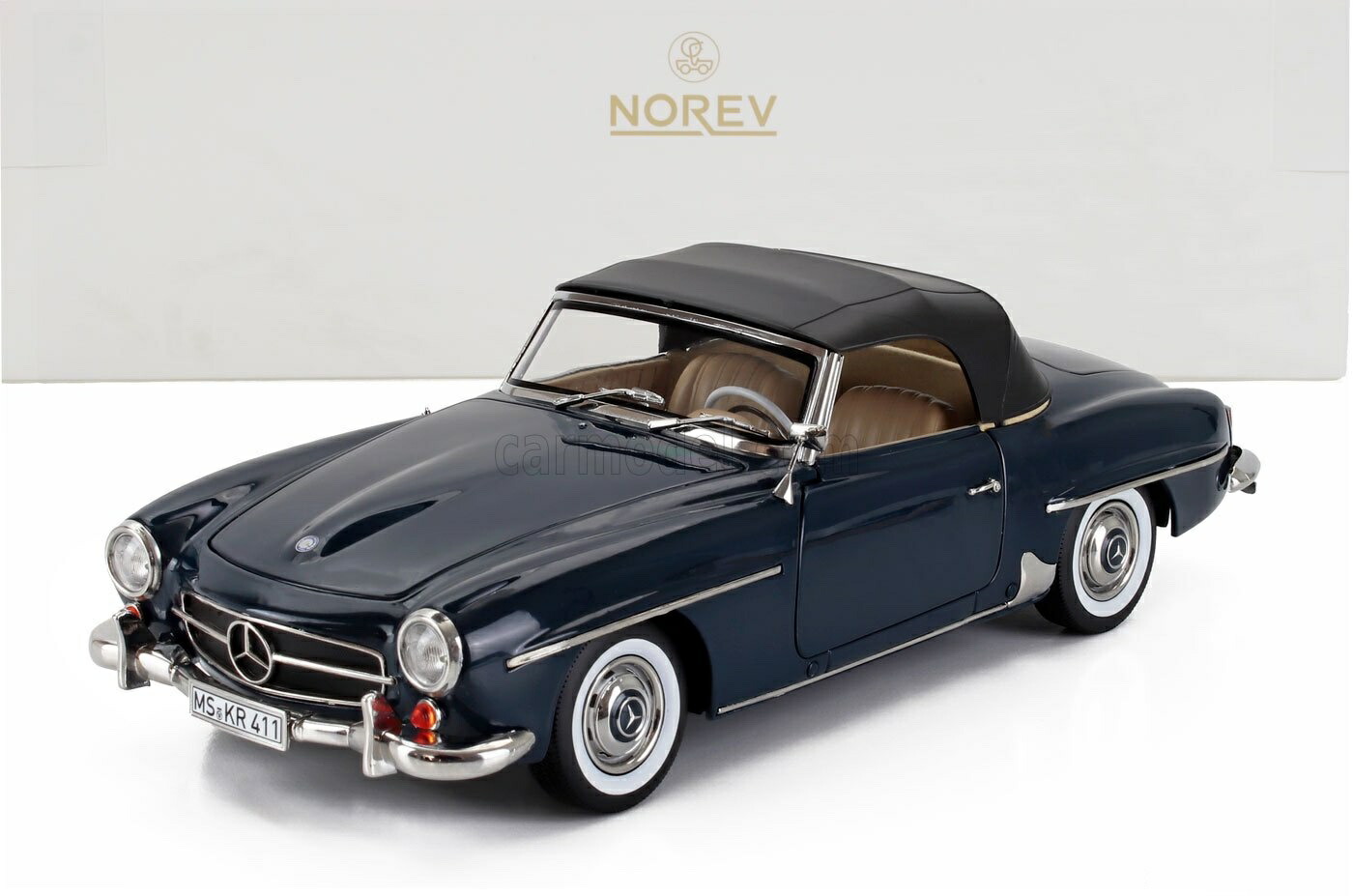 ミニカー 1/18 メルセデス ベンツ SL社会階級 190SL ノレブ NOREV 1/18 MERCEDES BENZ SL-CLASS 190SL SPIDER 1957 MIDDLE BLUE 183403