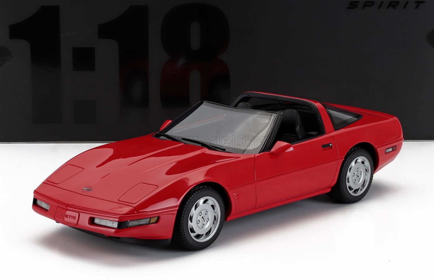 ミニカー アメ車 1/18 シボレー コルベット GT-SPIRIT 1/18 CHEVROLET CORVETTE C4 1995 TORCH RED GT537|ミニカーショップ ええもん堂