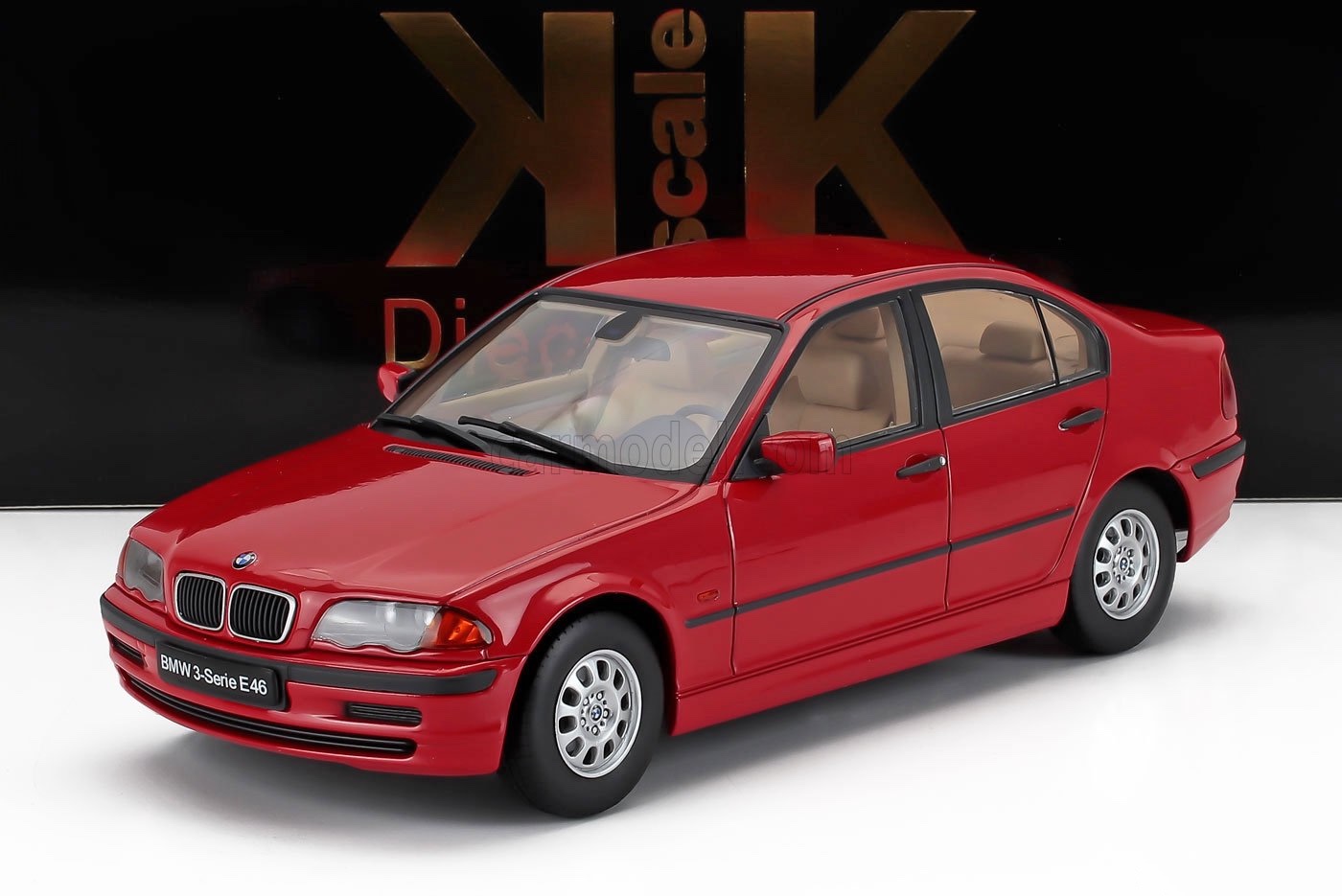 ミニカー 1/18 BMW 3続きもの KK-SCALE 1/18 BMW 3-SERIES (E46) 1999 RED KKDC181435